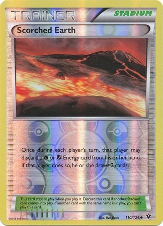 Scorched Earth - 110/124 - Uncommon Reverse Holo