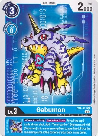 Gabumon - EX1-011 - Uncommon