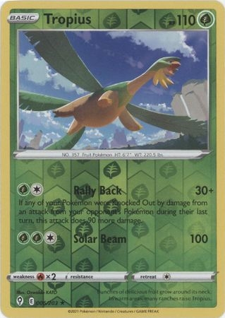Tropius - 6/203 - Rare Reverse Holo