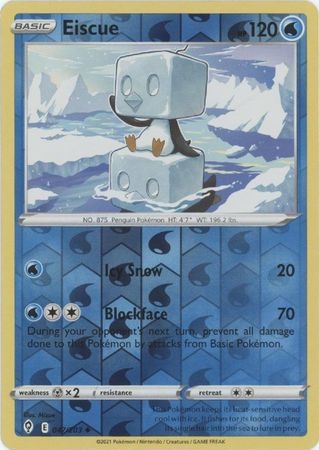Eiscue - 47/203 - Uncommon Reverse Holo