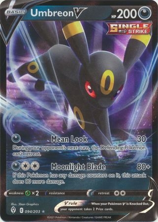 Umbreon V - 94/203 - Ultra Rare