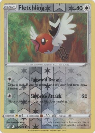 Fletchling - 138/203 - Common Reverse Holo