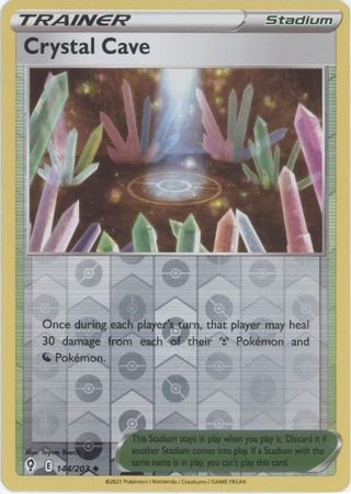 Crystal Cave - 144/203 - Uncommon Reverse Holo