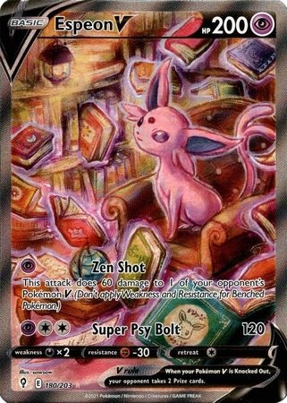 Espeon V - 180/203 - Alternate Art Ultra Rare