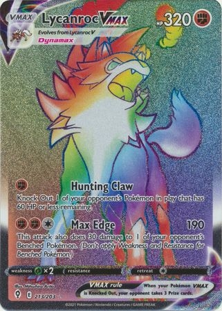 Lycanroc VMAX - 213/203 - Hyper Rare