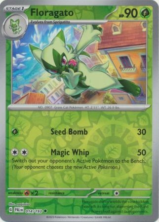 Floragato - 014/193 - Uncommon Reverse Holo