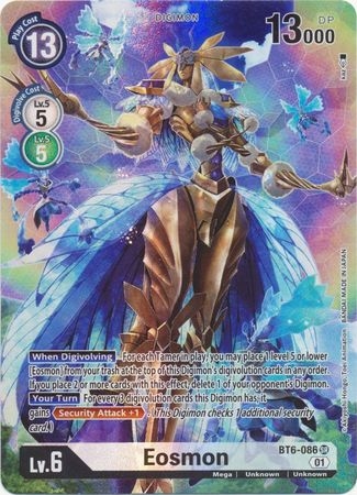 Eosmon (Alternate Art) - BT6-086 - Super Rare