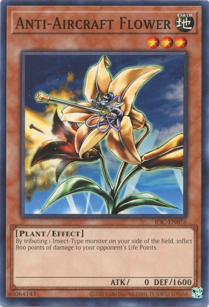 Anti-Aircraft Flower - IOC-EN076 - Common Unlimited (25th Reprint)