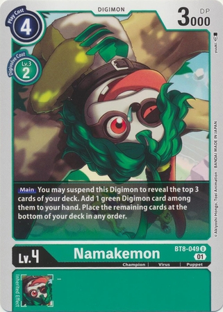 Namakemon - BT8-049 U - Uncommon