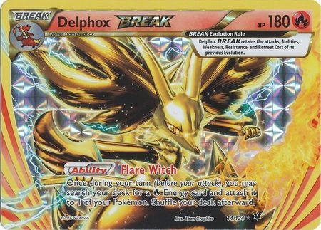 Delphox Break - 14/124 - Break Rare