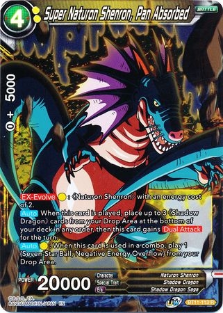 Super Naturon Shenron, Pan Absorbed - BT11-113 - Foil Rare
