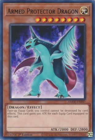 Armed Protector Dragon - AMDE-EN047 - Rare 1st Edition