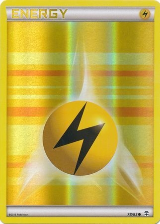Lightning Energy - 78/83 - Common Reverse Holo
