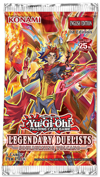 Legendary Duelists: Soulburning Volcano 1st Edition Booster Pack