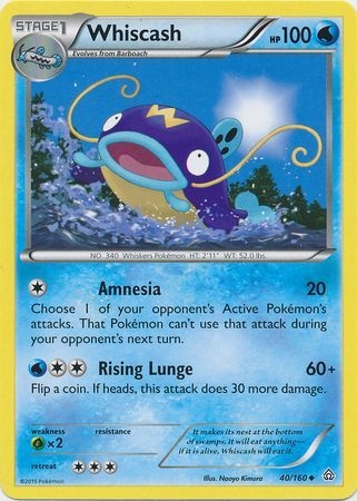 Whiscash - 40/160 - Uncommon
