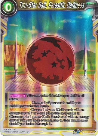 Two-Star Ball, Parasitic Darkness - BT10-124 - Common Foil