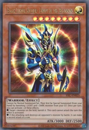 Black Luster Soldier - Envoy of the Beginning - IOC-EN025 Ultra Rare Unlimited (25th)