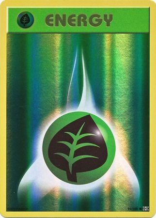 Grass Energy - 91/108 - Common Reverse Holo