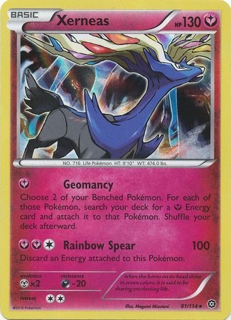 Xerneas - 81/114 - Holo Rare