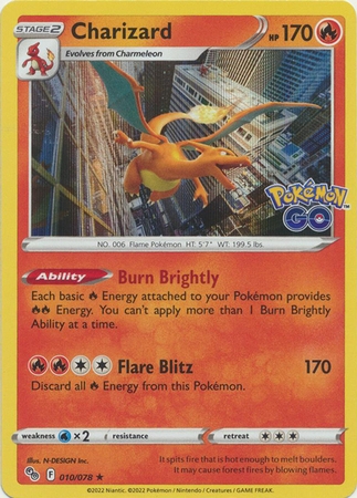 Charizard - 010/078 - Holo Rare