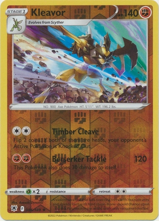 Kleavor - 086/189 - Holo Rare Reverse Holo