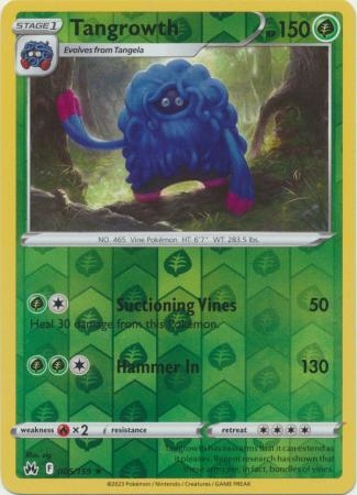 Tangrowth - 005/159 - Rare Reverse Holo