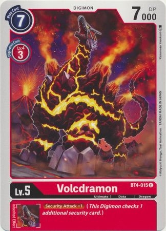 Volcdramon - BT4-015 - Common