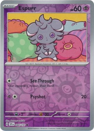 Espurr - 084/191 - Common Reverse Holo