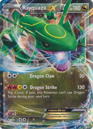 Rayquaza EX - 60/108 - Ultra Rare