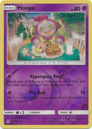 Hoopa - 54/131 - Uncommon Reverse Holo