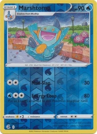 Marshtomp - 63/264 - Uncommon Reverse Holo