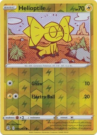 Helioptile - 98/264 - Common Reverse Holo
