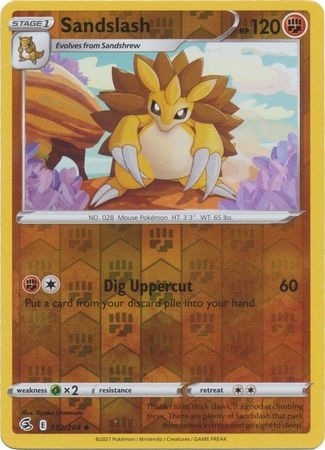 Sandslash - 132/264 - Uncommon Reverse Holo