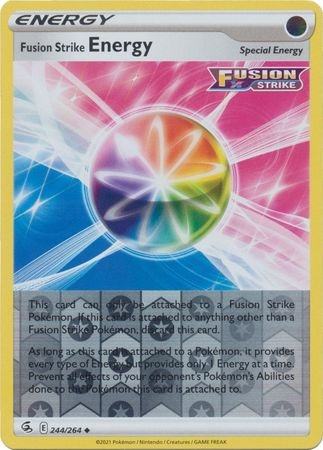 Fusion Strike Energy - 244/264 - Uncommon Reverse Holo