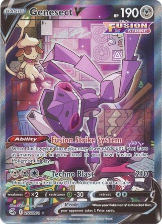 Genesect V - 255/264 - Alternate Art Ultra Rare