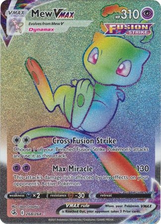 Mew VMAX - 268/264 - Hyper Rare