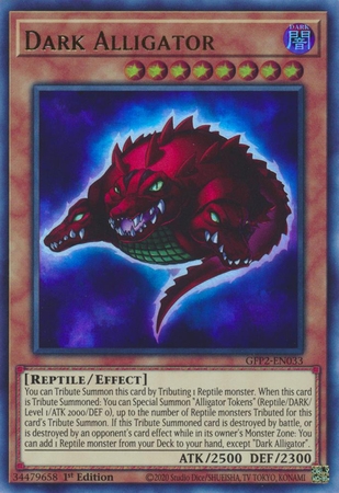 Dark Alligator - GFP2-EN033 - Ultra Rare 1st Edition