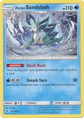 Alolan Sandslash - 20/145 - Rare