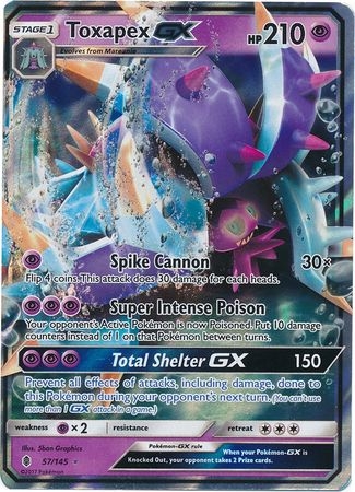 Toxapex GX - 57/145 - Ultra Rare