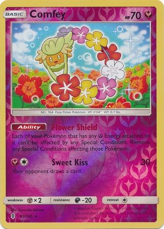 Comfey - 93/145 - Holo Rare Reverse Holo