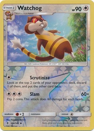 Watchog - 108/145 - Uncommon Reverse Holo