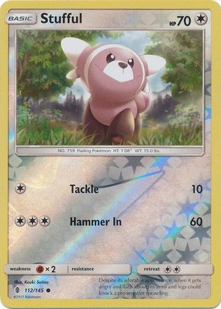 Stufful - 112/145 - Common Reverse Holo