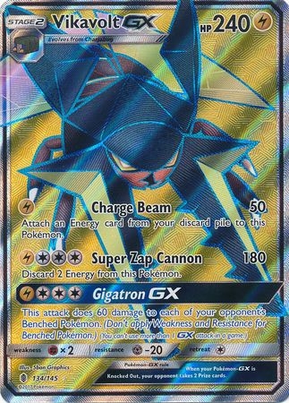 Vikavolt GX - 134/145 - Full Art Ultra Rare