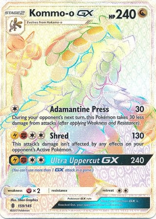 Kommo-o GX - 159/145 - Hyper Rare