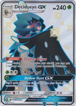 Decidueye GX - SV47/SV94 - Shiny Ultra Rare