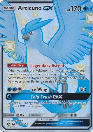 Articuno GX - SV54/SV94 - Shiny Ultra Rare