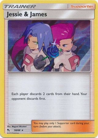 Jessie & James - 58/68 - Holo Rare