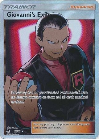 Giovanni's Exile - 67/68 - Full Art Ultra Rare