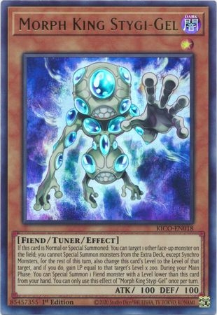 Morph King Stygi-Gel - KICO-EN018 - Ultra Rare 1st Edition