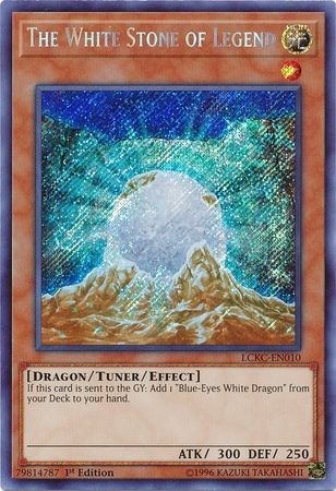 The White Stone of Legend - LCKC-EN010 - Secret Rare 1st Edition
